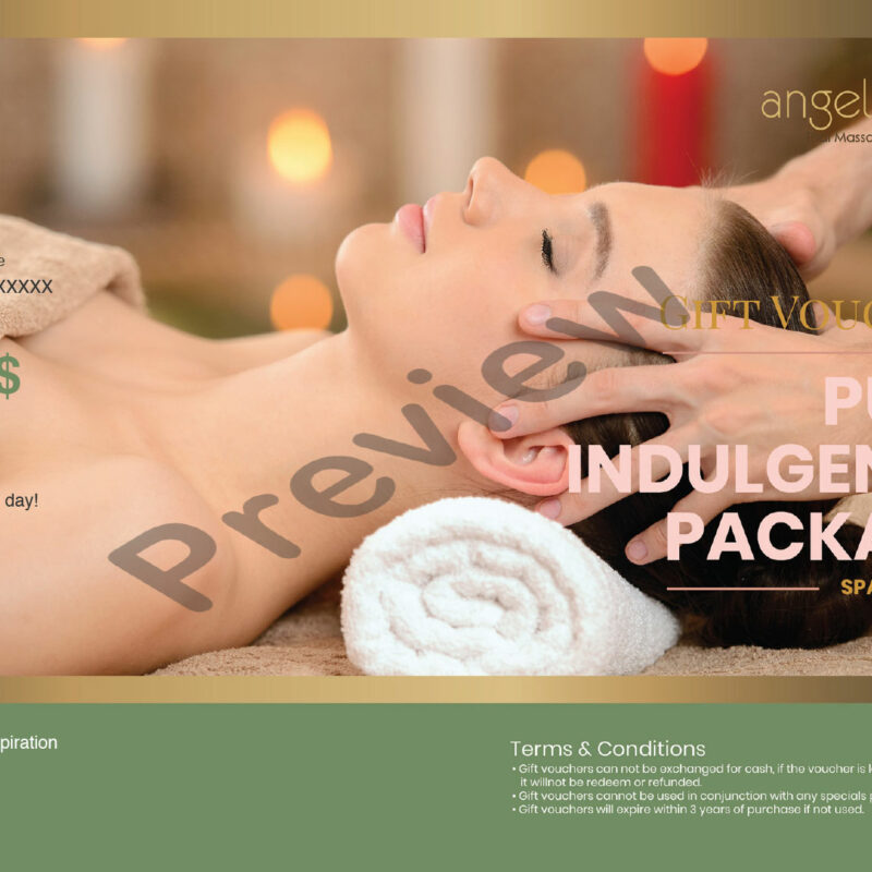 Pure Indulgence Package Voucher Angelique Thai Massage And Beauty Spa